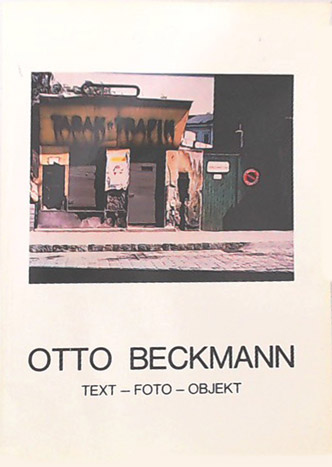 „Text Foto Objekt“   Otto Beckmann - Publikationen